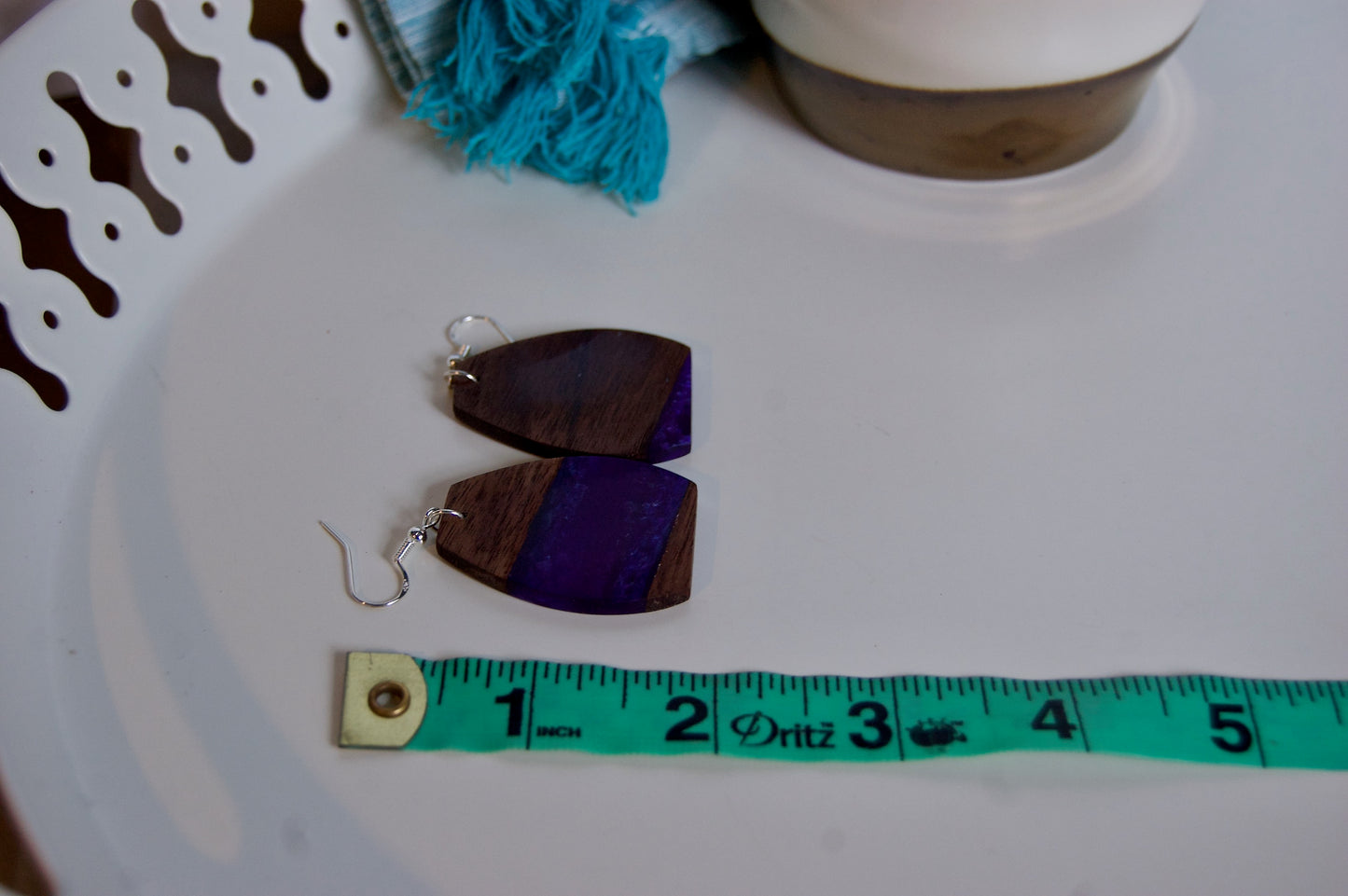 Wood & Resin Earrings