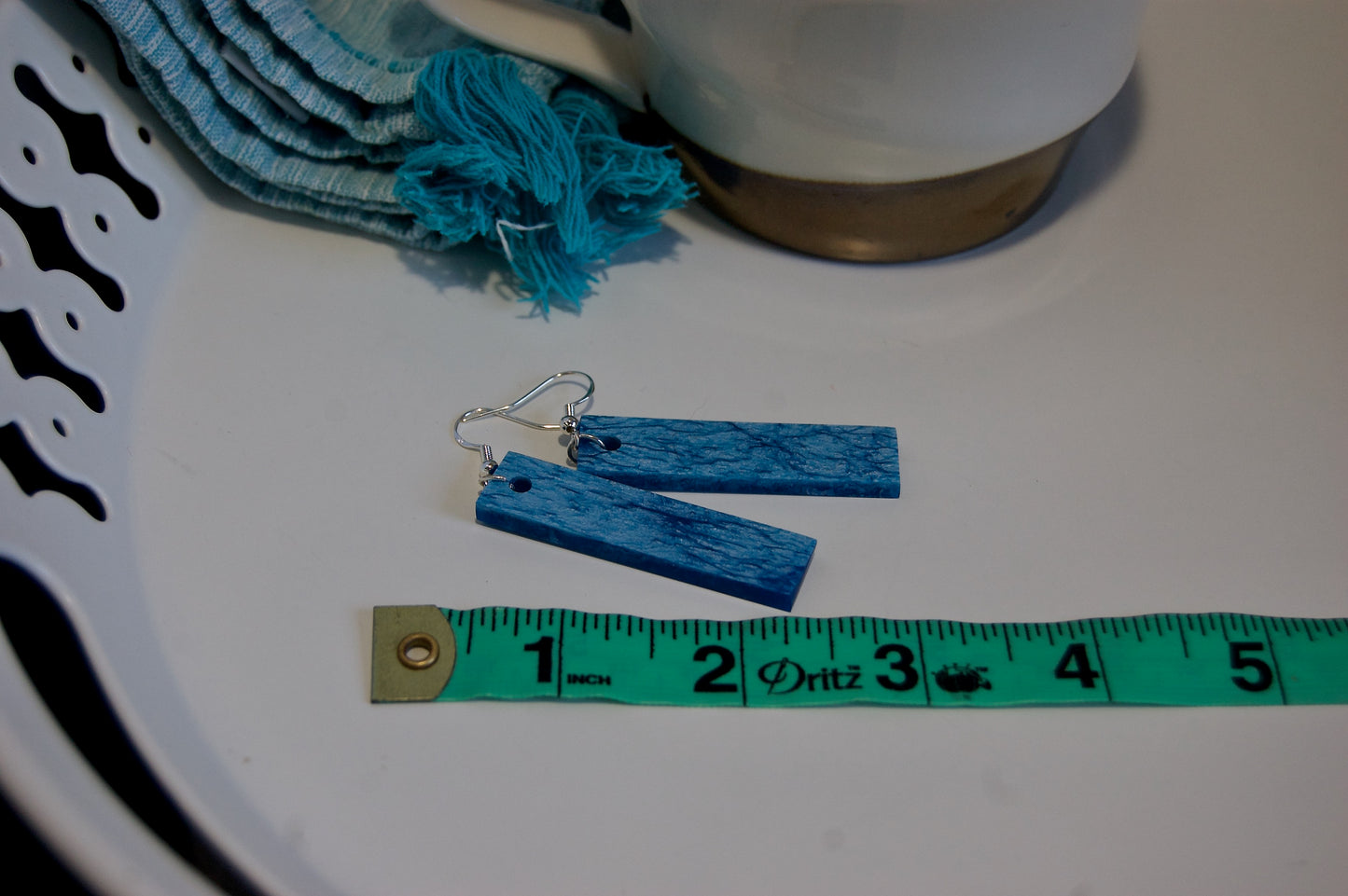 Rectangle Resin Earrings