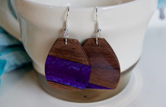 Wood & Resin Earrings