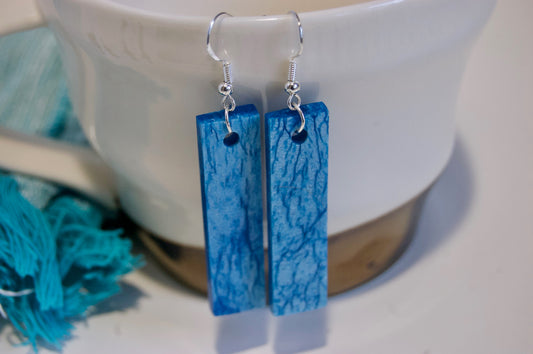 Rectangle Resin Earrings